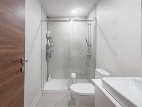 Bathroom - 402-5780 Rue Sherbrooke E., Montréal (Mercier/Hochelaga-Maisonneuve), QC - Indoor Photo Showing Bathroom