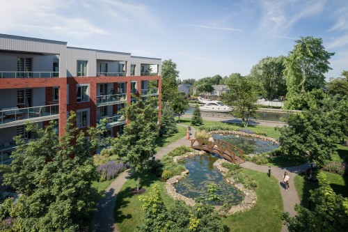 Vue sur l'eau - 404-2530 Ch. Du Canal, Chambly, QC - Outdoor With View