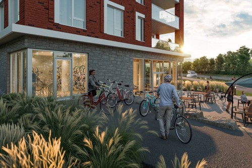 Terrasse - 404-2530 Ch. Du Canal, Chambly, QC - Outdoor