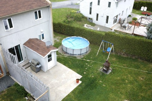 Extérieur - 31B Rue Roy, Saint-Éphrem-De-Beauce, QC - Outdoor With Above Ground Pool