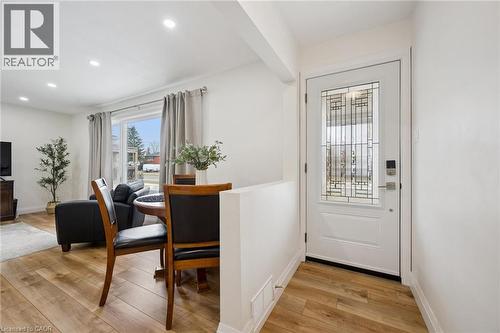 Doorway featuring hardwood / wood-style flooring and recessed lighting - 699 Frederick Street, Kitchener, ON - Indoor Photo Showing Other Room