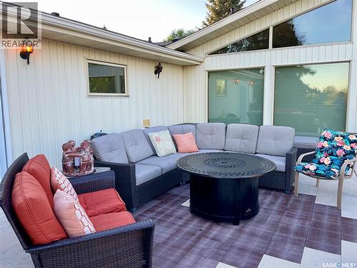 110 Logan Crescent E, Yorkton, SK - Outdoor With Deck Patio Veranda With Exterior