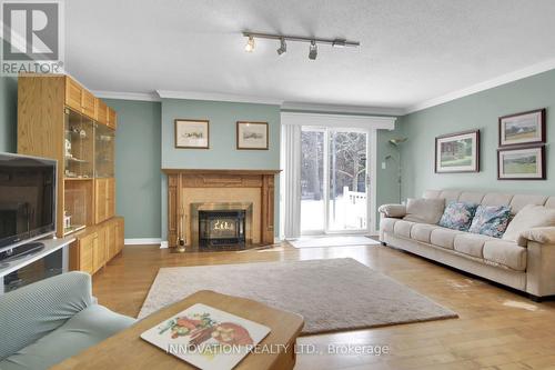 3024 Uplands Drive, Ottawa, ON - Indoor Photo Showing Living Room With Fireplace