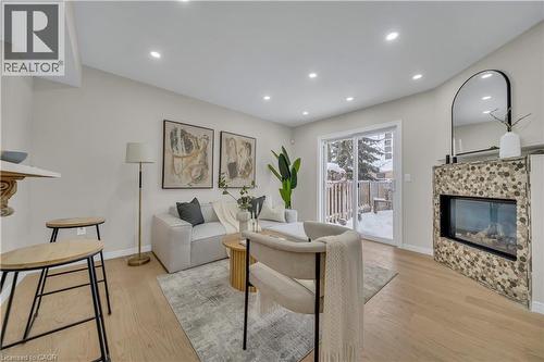 540 Mariner Drive, Waterloo, ON - Indoor With Fireplace