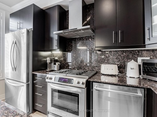 63 Ruby Lang Lane, Toronto, ON - Indoor Photo Showing Kitchen With Stainless Steel Kitchen With Upgraded Kitchen