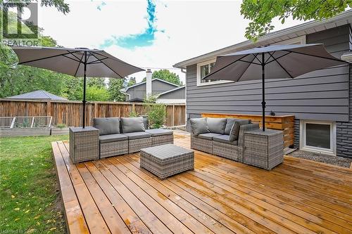 406 Oakwood Drive, Burlington, ON - Outdoor With Deck Patio Veranda With Exterior