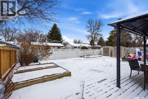 108 Matheson Crescent, Regina, SK - Outdoor With Deck Patio Veranda
