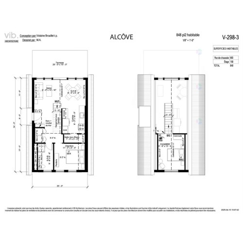 Plan (croquis) - Av. De La Montagne, Sainte-Béatrix, QC - Other
