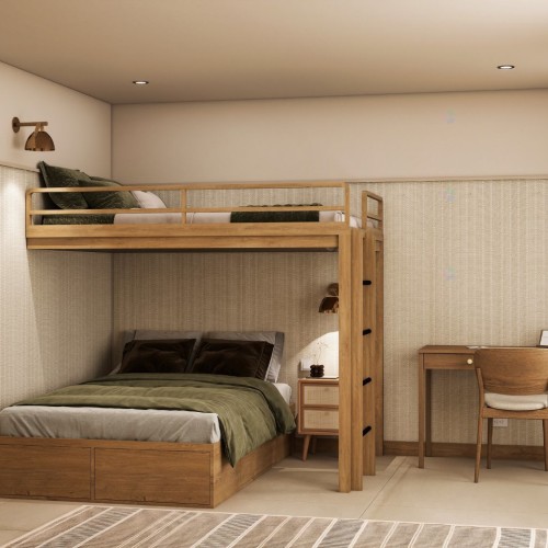 À construire - Av. De La Montagne, Sainte-Béatrix, QC - Indoor Photo Showing Bedroom