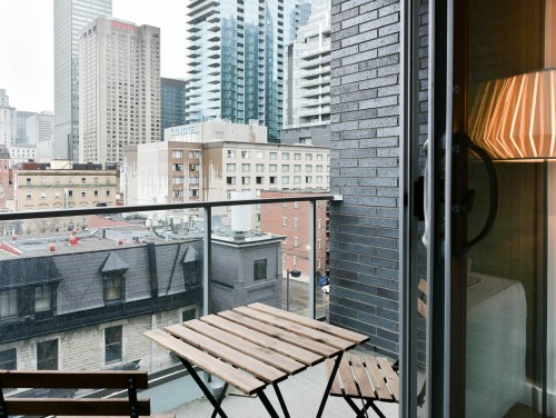 View - 609-1220 Rue Crescent, Montréal (Ville-Marie), QC - Outdoor