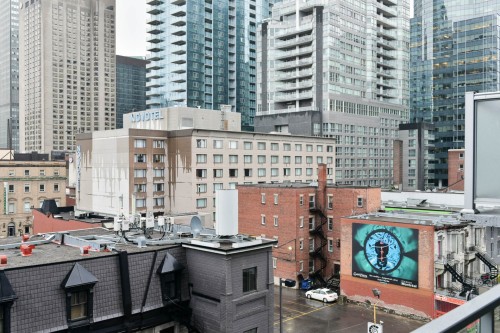 View - 609-1220 Rue Crescent, Montréal (Ville-Marie), QC -  Photo Showing Office