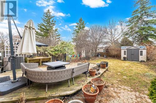 2 sheds in the backyard - 3368 Mainsail Crescent, Mississauga, ON - Outdoor With Deck Patio Veranda