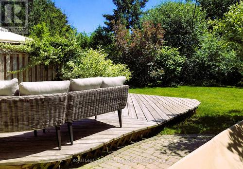 Summer pic - very private - 3368 Mainsail Crescent, Mississauga, ON - Outdoor With Deck Patio Veranda