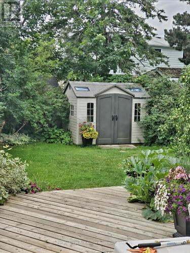 Summer pic of backyard - 3368 Mainsail Crescent, Mississauga, ON - Outdoor With Deck Patio Veranda