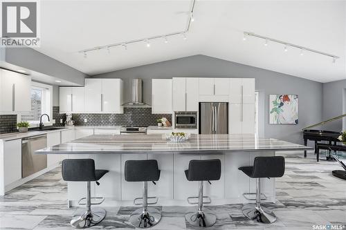 406 Laycoe Crescent, Saskatoon, SK - Indoor Photo Showing Kitchen With Upgraded Kitchen