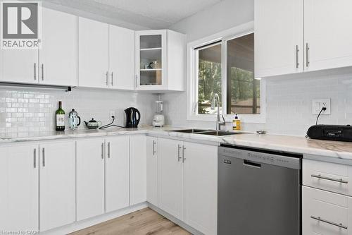 2592 Lakeshore Road, Dunnville, ON - Indoor Photo Showing Kitchen With Double Sink