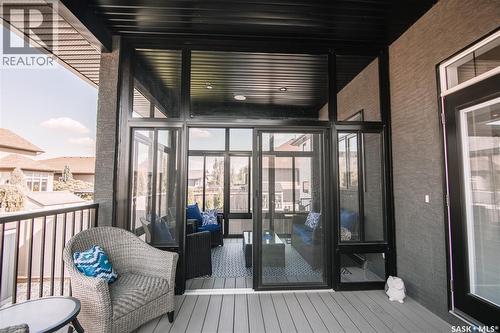 4960 Wright Road, Regina, SK - Outdoor With Deck Patio Veranda With Exterior