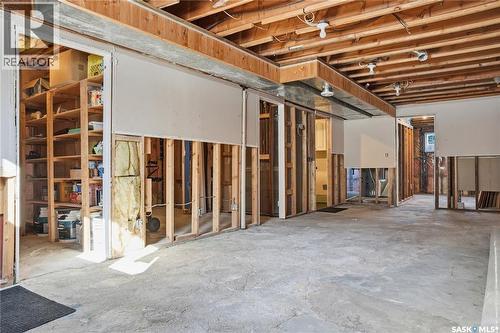 82 Burton Street, Grand Coulee, SK - Indoor Photo Showing Basement