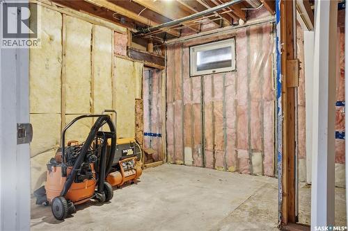 82 Burton Street, Grand Coulee, SK - Indoor Photo Showing Basement