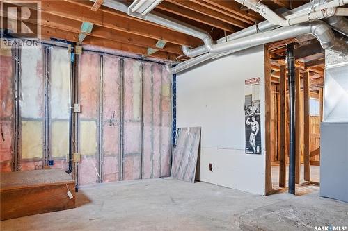 82 Burton Street, Grand Coulee, SK - Indoor Photo Showing Basement