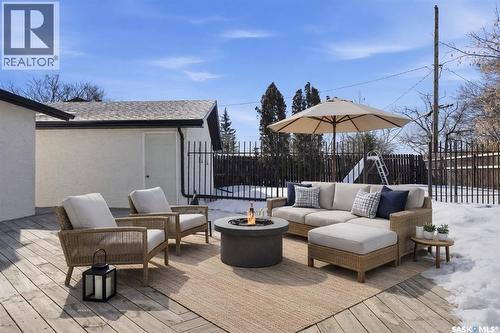 82 Burton Street, Grand Coulee, SK - Outdoor With Deck Patio Veranda With Exterior