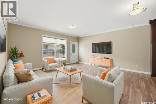 31 100 Brooklyn Lane, Warman, SK - Indoor Photo Showing Living Room