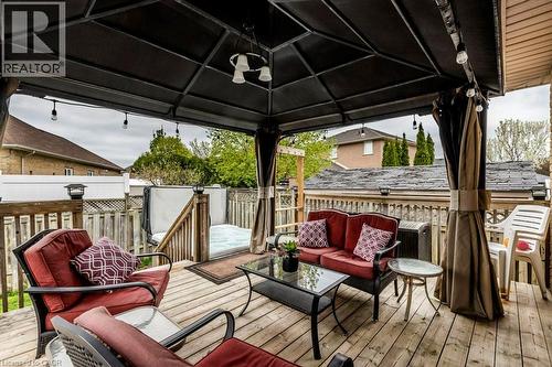 62 Spadara Drive, Hamilton, ON - Outdoor With Deck Patio Veranda With Exterior