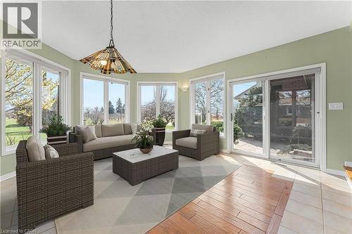 Virtually Staged - 3503 Lakeshore Road, Lincoln, ON - Indoor Photo Showing Living Room
