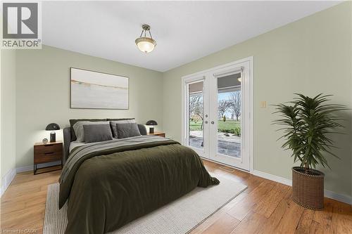 Virtually Staged - 3503 Lakeshore Road, Lincoln, ON - Indoor Photo Showing Bedroom