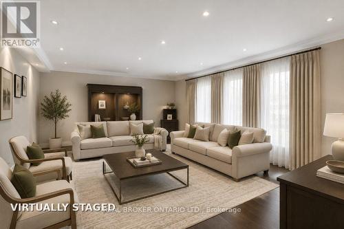 2145 Oneida Crescent, Mississauga, ON - Indoor Photo Showing Living Room