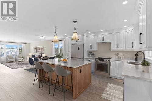 43 Huberts Place, Flatrock, NL - Indoor Photo Showing Kitchen With Upgraded Kitchen