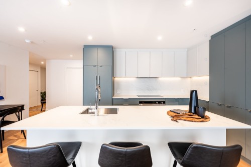 Cuisine - 204-2530 Ch. Du Canal, Chambly, QC - Indoor Photo Showing Kitchen With Double Sink With Upgraded Kitchen