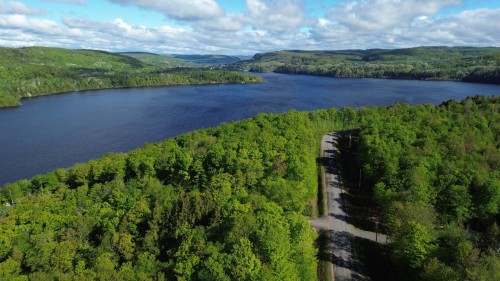 Photo aérienne - Ch. Flora-Marchand, Grandes-Piles, QC 