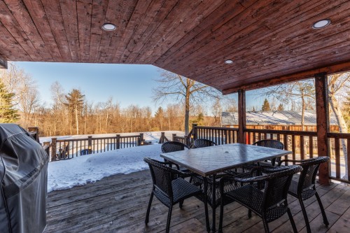 Patio - 306 Rue Ganivet, Rigaud, QC - Outdoor With Deck Patio Veranda With Exterior