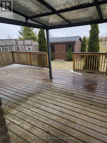Rear deck - 3197 Meadowgate Boulevard, London South (South U), ON - Outdoor With Deck Patio Veranda With Exterior