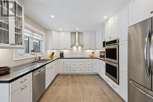 4 Marchmount Crescent, Brampton, ON - Indoor Photo Showing Kitchen With Double Sink With Upgraded Kitchen