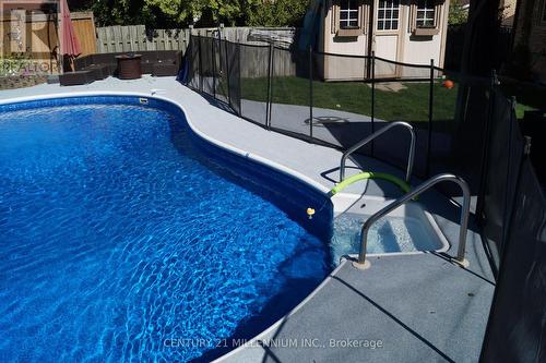 4 Marchmount Crescent, Brampton, ON - Outdoor With In Ground Pool