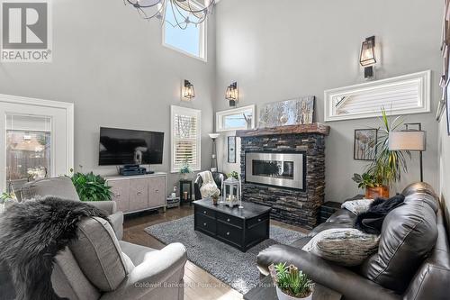 200 Picton Street E, Goderich (Goderich (Town)), ON - Indoor Photo Showing Living Room With Fireplace
