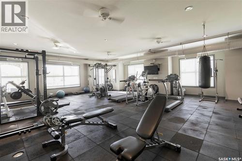 704 1015 Patrick Crescent, Saskatoon, SK - Indoor Photo Showing Gym Room