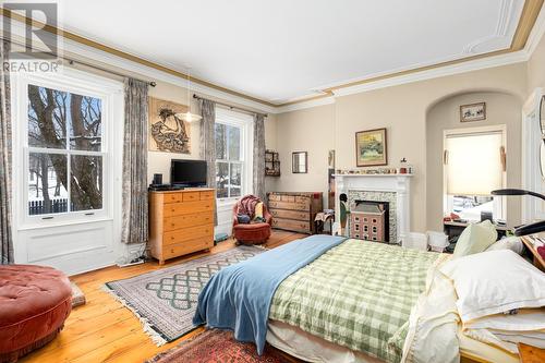 54 Circular Road, St. John'S, NL - Indoor Photo Showing Bedroom With Fireplace