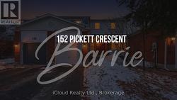 152 PICKETT CRESCENT Barrie, ON L4N 8C2