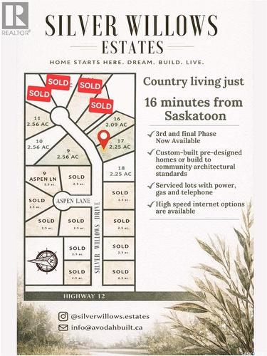 11 Silver Willows Drive, Laird Rm No. 404, SK 