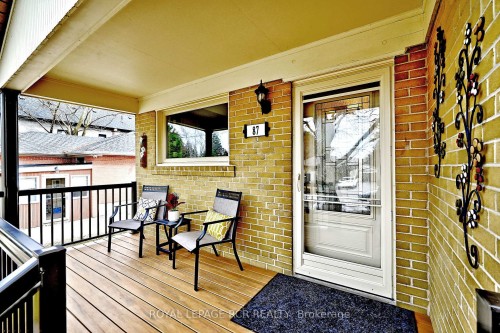 87 Richardson Drive, Aurora, ON - Outdoor With Deck Patio Veranda With Exterior