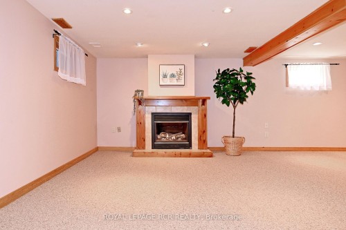 87 Richardson Drive, Aurora, ON - Indoor With Fireplace
