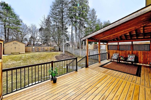 87 Richardson Drive, Aurora, ON - Outdoor With Deck Patio Veranda With Exterior