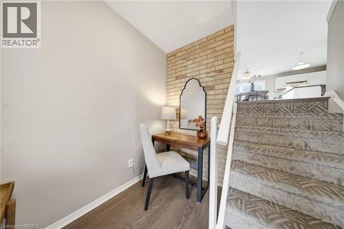 Office with wood finished floors and vaulted ceiling - 7 Forest Drive, Paris, ON - Indoor Photo Showing Other Room