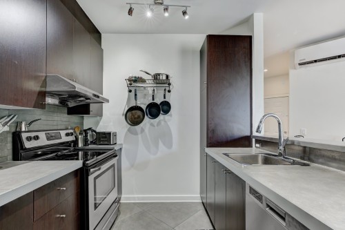 Cuisine - 201-6500 Av. De L'Esplanade, Montréal (Rosemont/La Petite-Patrie), QC - Indoor Photo Showing Kitchen With Upgraded Kitchen