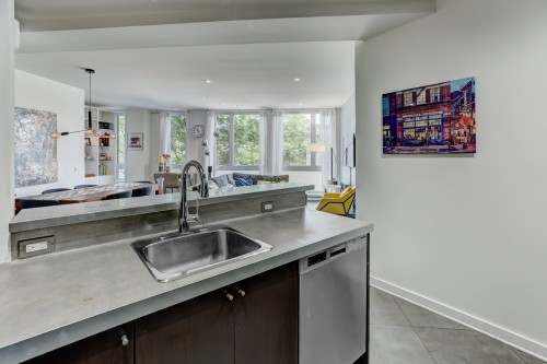 Cuisine - 201-6500 Av. De L'Esplanade, Montréal (Rosemont/La Petite-Patrie), QC - Indoor Photo Showing Kitchen