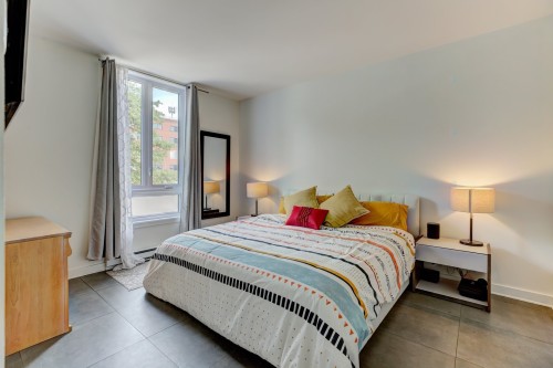 Chambre à coucher principale - 201-6500 Av. De L'Esplanade, Montréal (Rosemont/La Petite-Patrie), QC - Indoor Photo Showing Bedroom