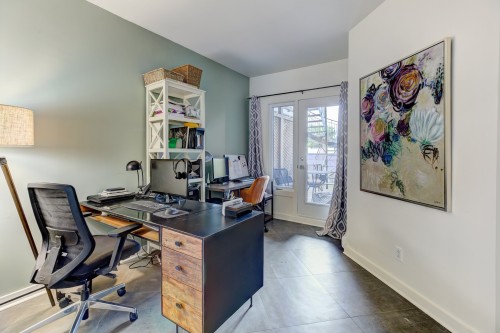 Chambre à coucher - 201-6500 Av. De L'Esplanade, Montréal (Rosemont/La Petite-Patrie), QC - Indoor Photo Showing Office